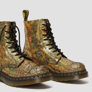NEW Dr. Martens | 1460 Gold Pascal Iridescent Boot
